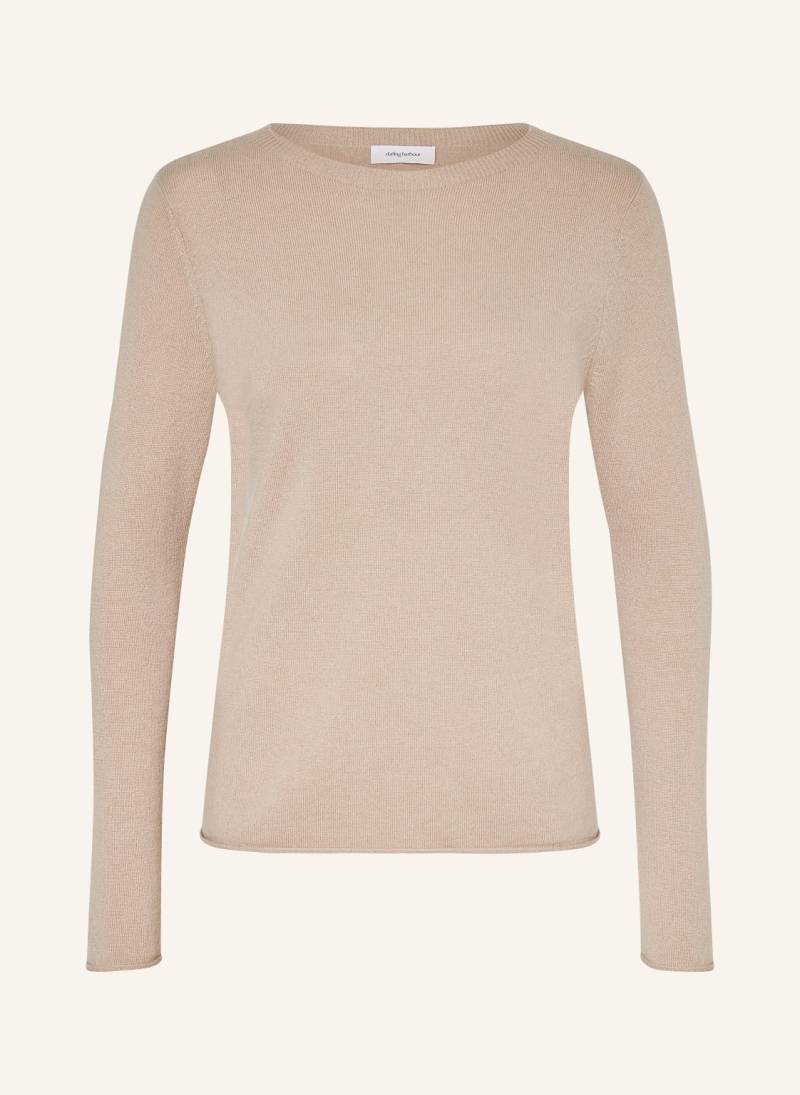 Darling Harbour Cashmere-Pullover beige von darling harbour