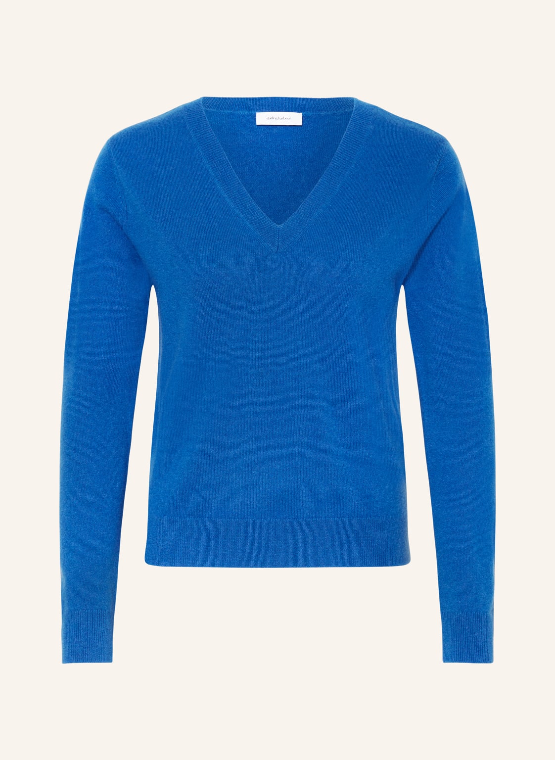 Darling Harbour Cashmere-Pullover blau von darling harbour