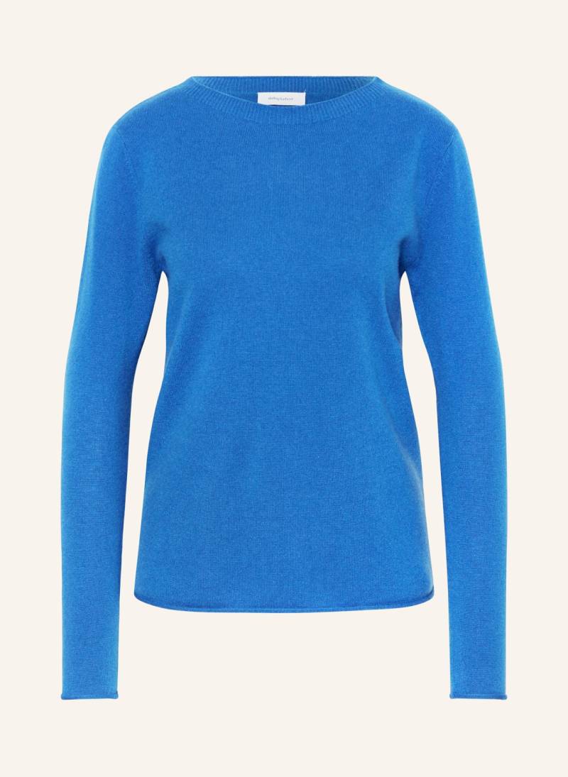 Darling Harbour Cashmere-Pullover blau von darling harbour