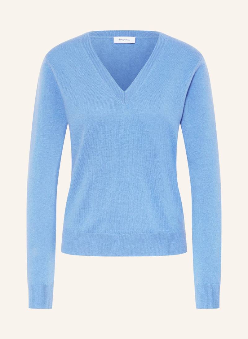 Darling Harbour Cashmere-Pullover blau von darling harbour