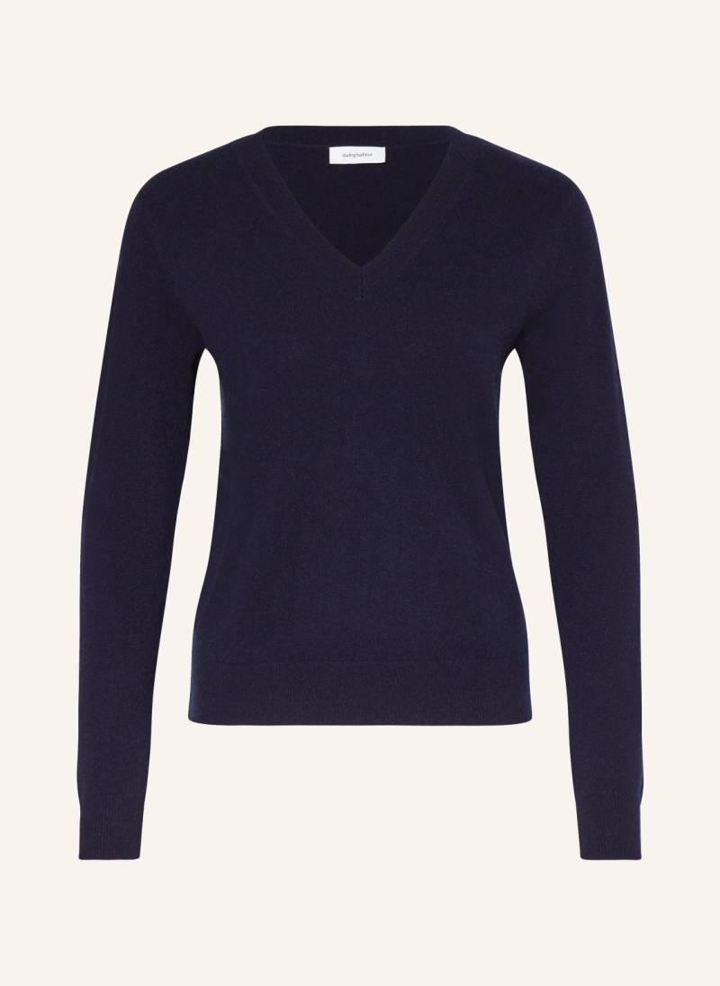 Darling Harbour Cashmere-Pullover blau von darling harbour