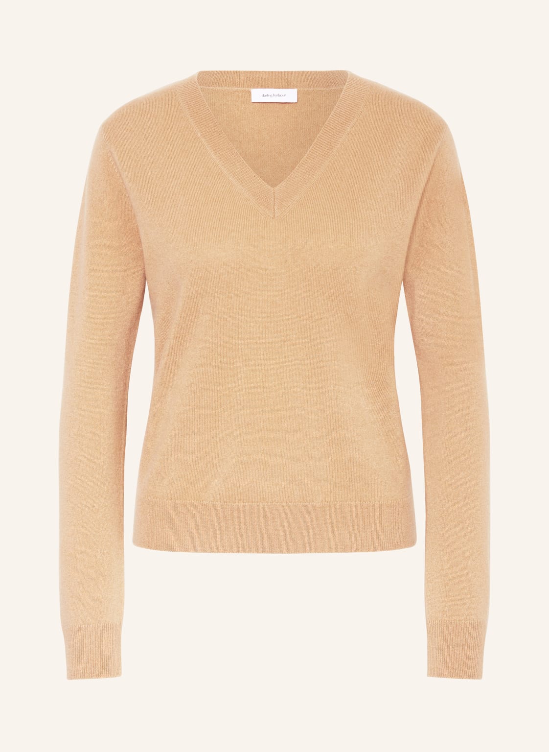 Darling Harbour Cashmere-Pullover braun von darling harbour