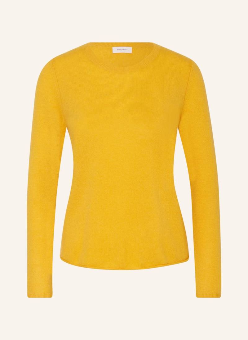 Darling Harbour Cashmere-Pullover gelb von darling harbour