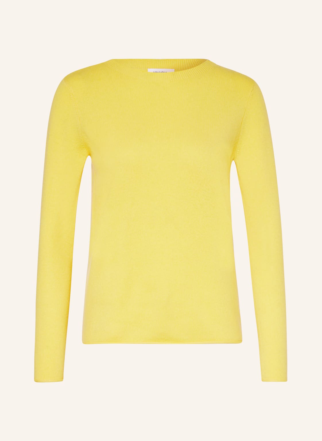 Darling Harbour Cashmere-Pullover gelb von darling harbour