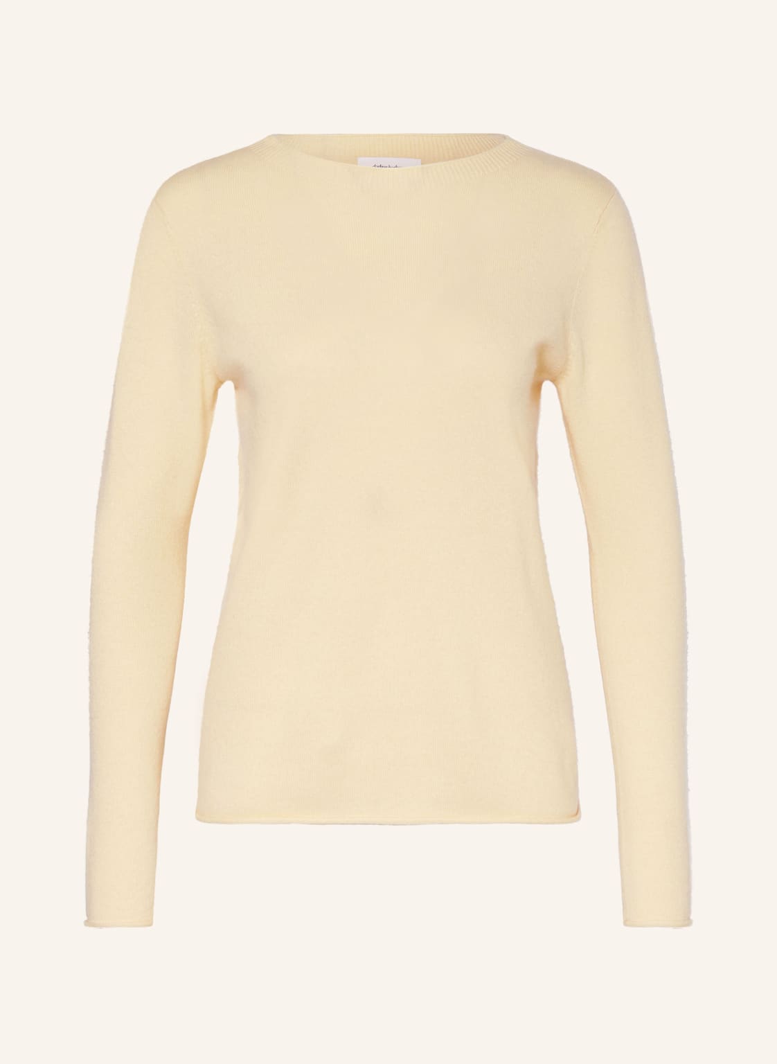 Darling Harbour Cashmere-Pullover gelb von darling harbour