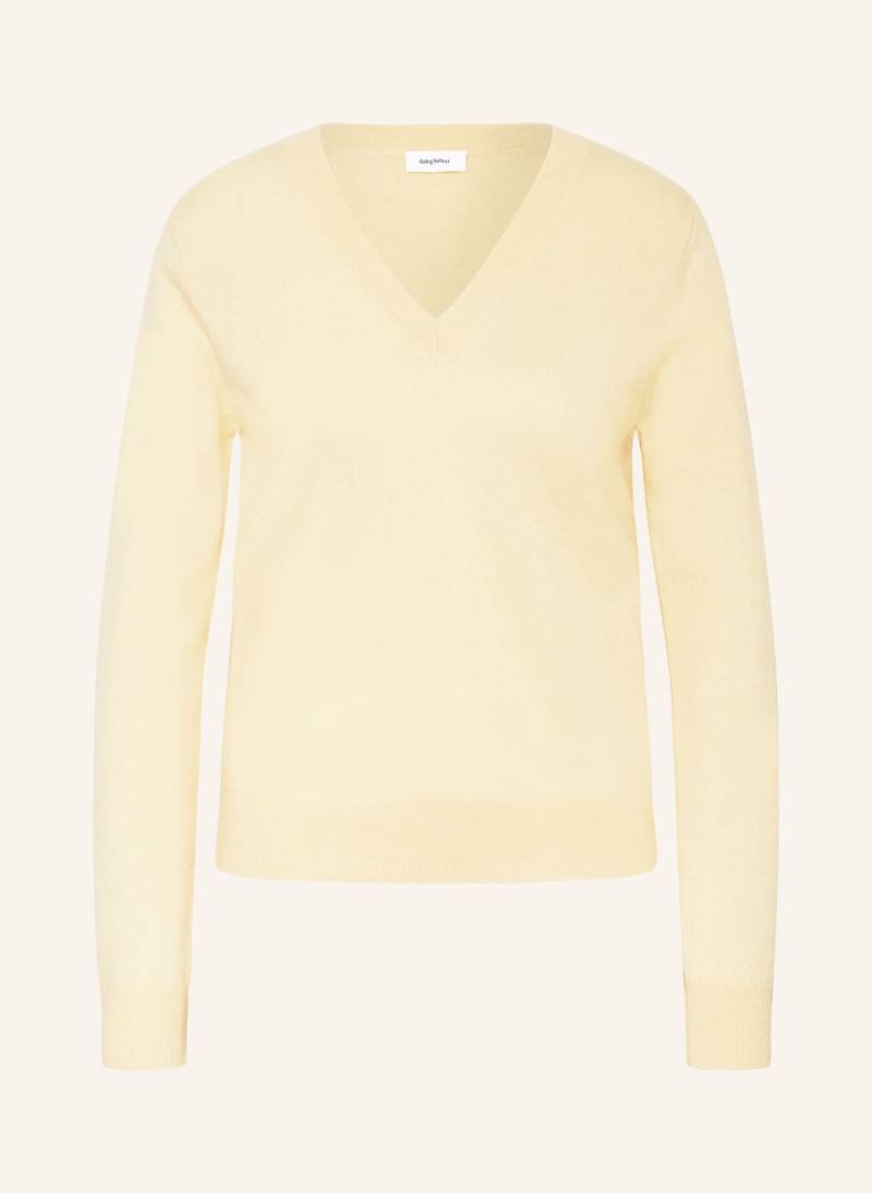 Darling Harbour Cashmere-Pullover gelb von darling harbour