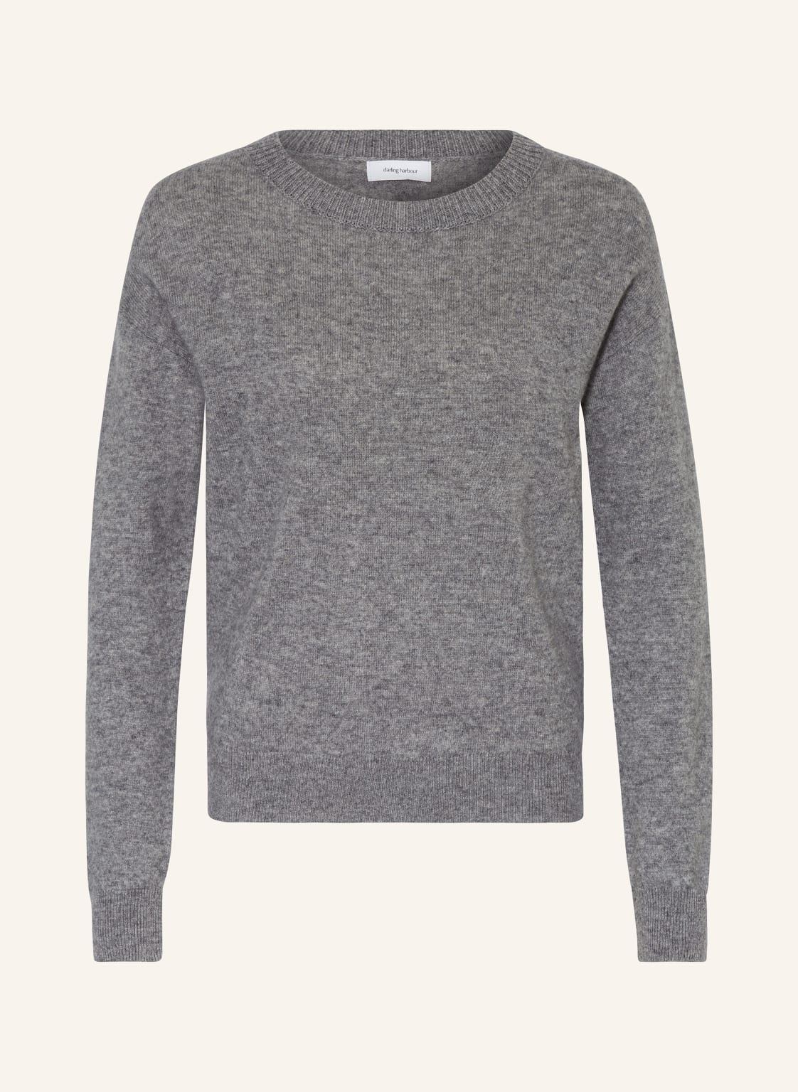 Darling Harbour Cashmere-Pullover grau von darling harbour