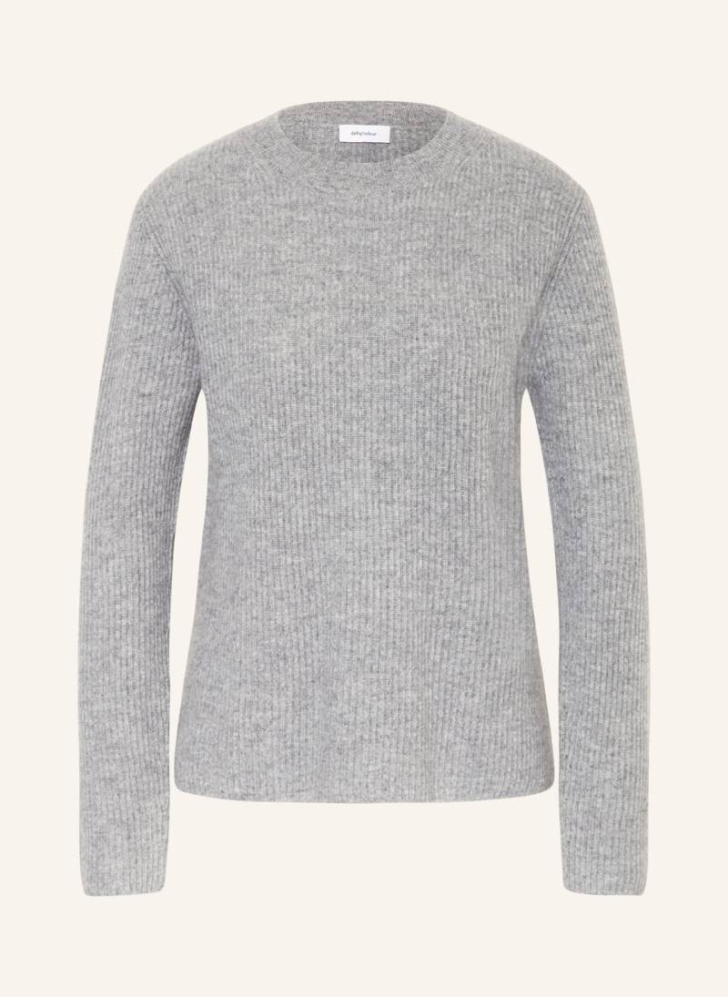 Darling Harbour Cashmere-Pullover grau von darling harbour