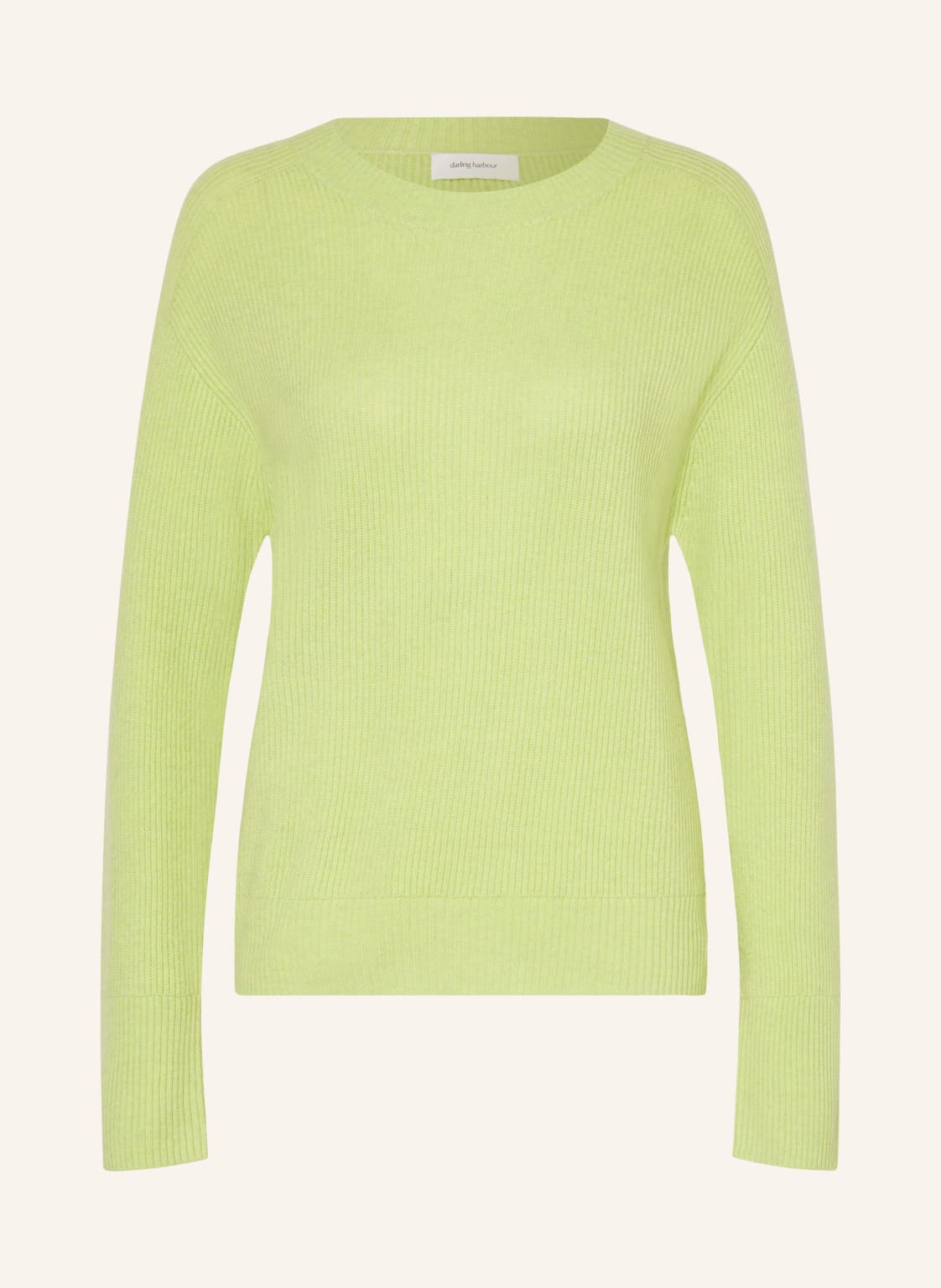 Darling Harbour Cashmere-Pullover gruen von darling harbour