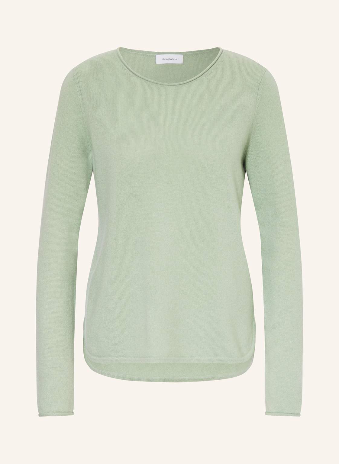 Darling Harbour Cashmere-Pullover gruen von darling harbour