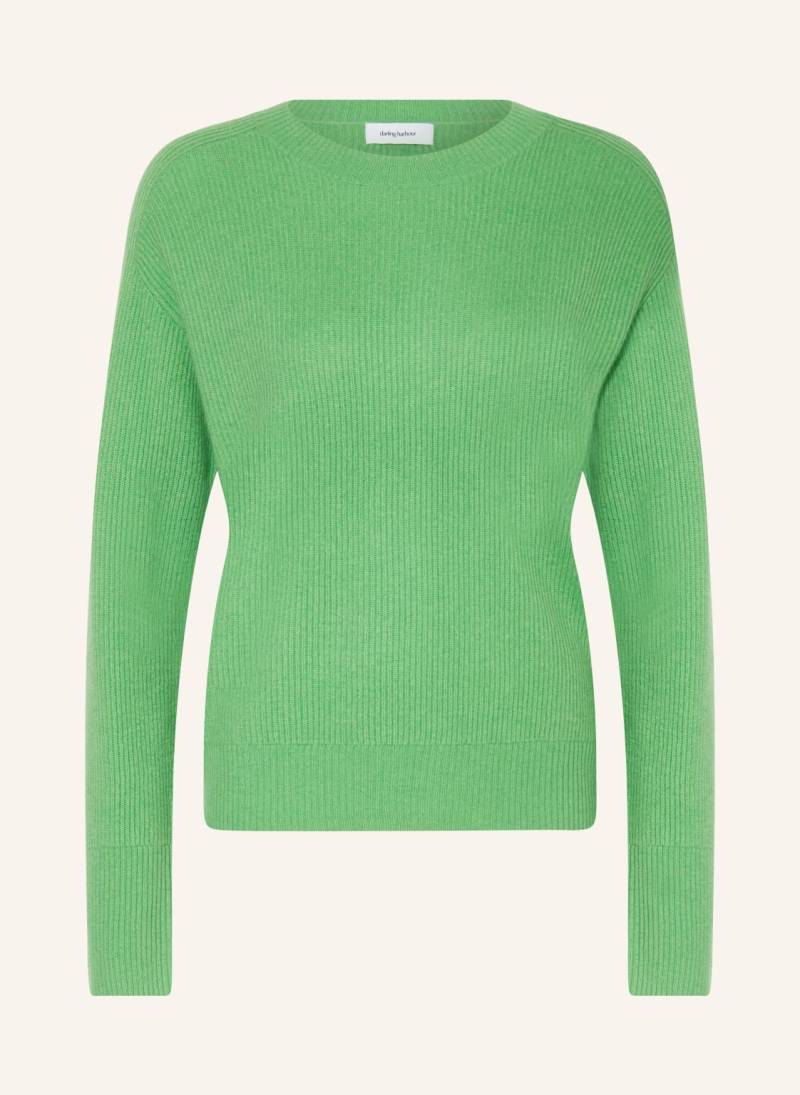 Darling Harbour Cashmere-Pullover gruen von darling harbour