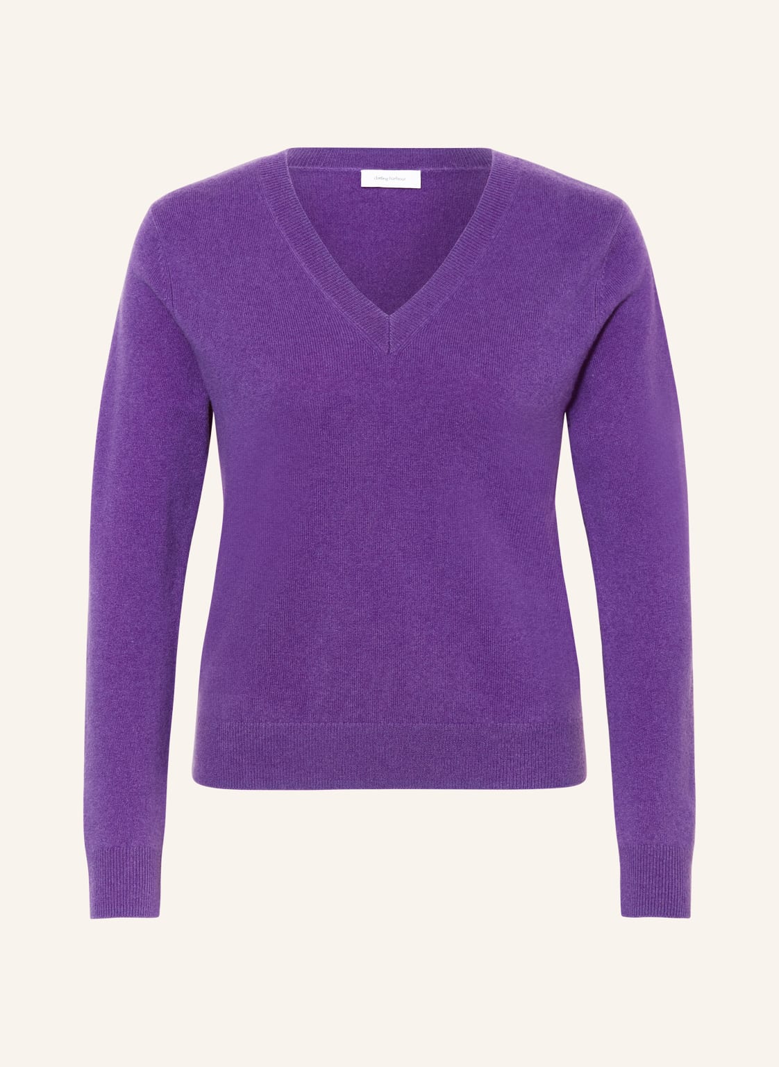 Darling Harbour Cashmere-Pullover lila von darling harbour