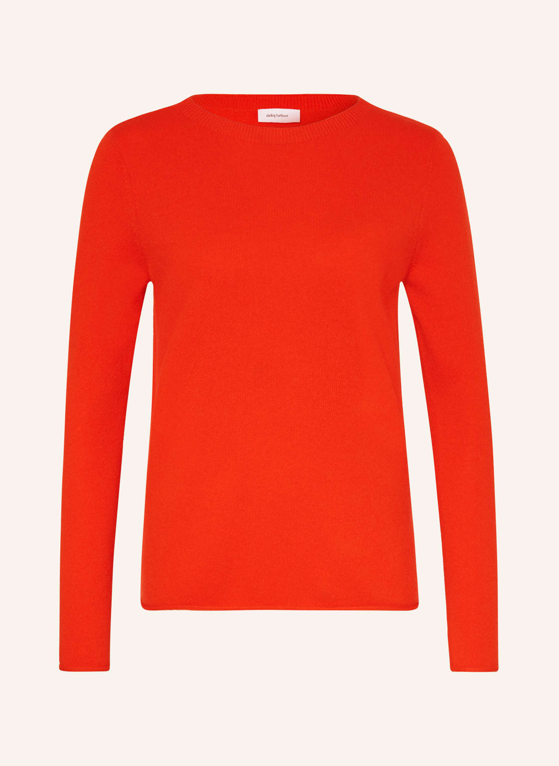 Darling Harbour Cashmere-Pullover orange von darling harbour