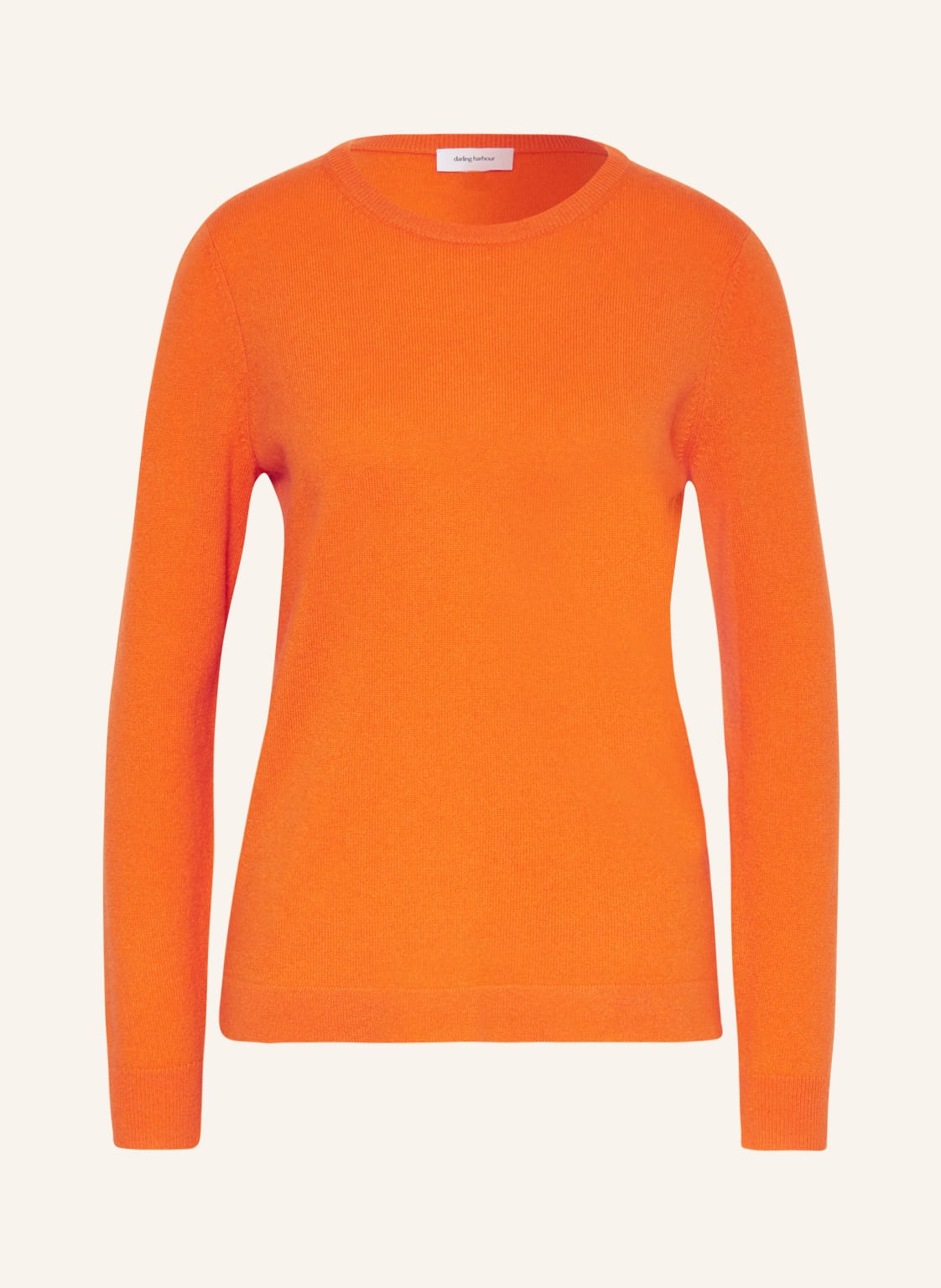 Darling Harbour Cashmere-Pullover orange von darling harbour