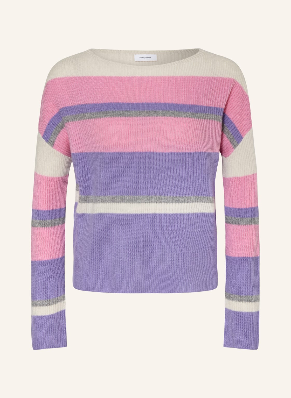 Darling Harbour Cashmere-Pullover rosa von darling harbour