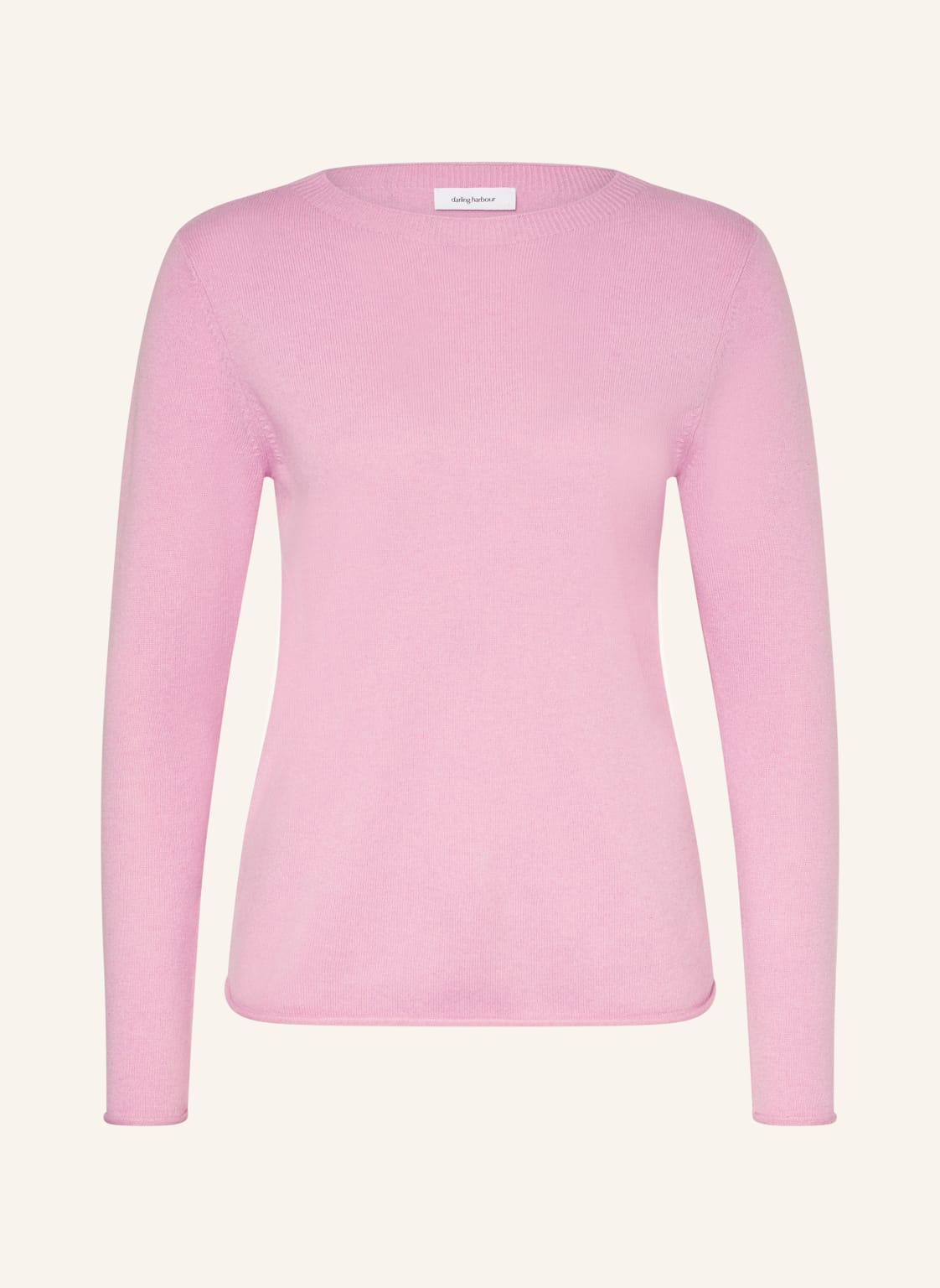 Darling Harbour Cashmere-Pullover rosa von darling harbour