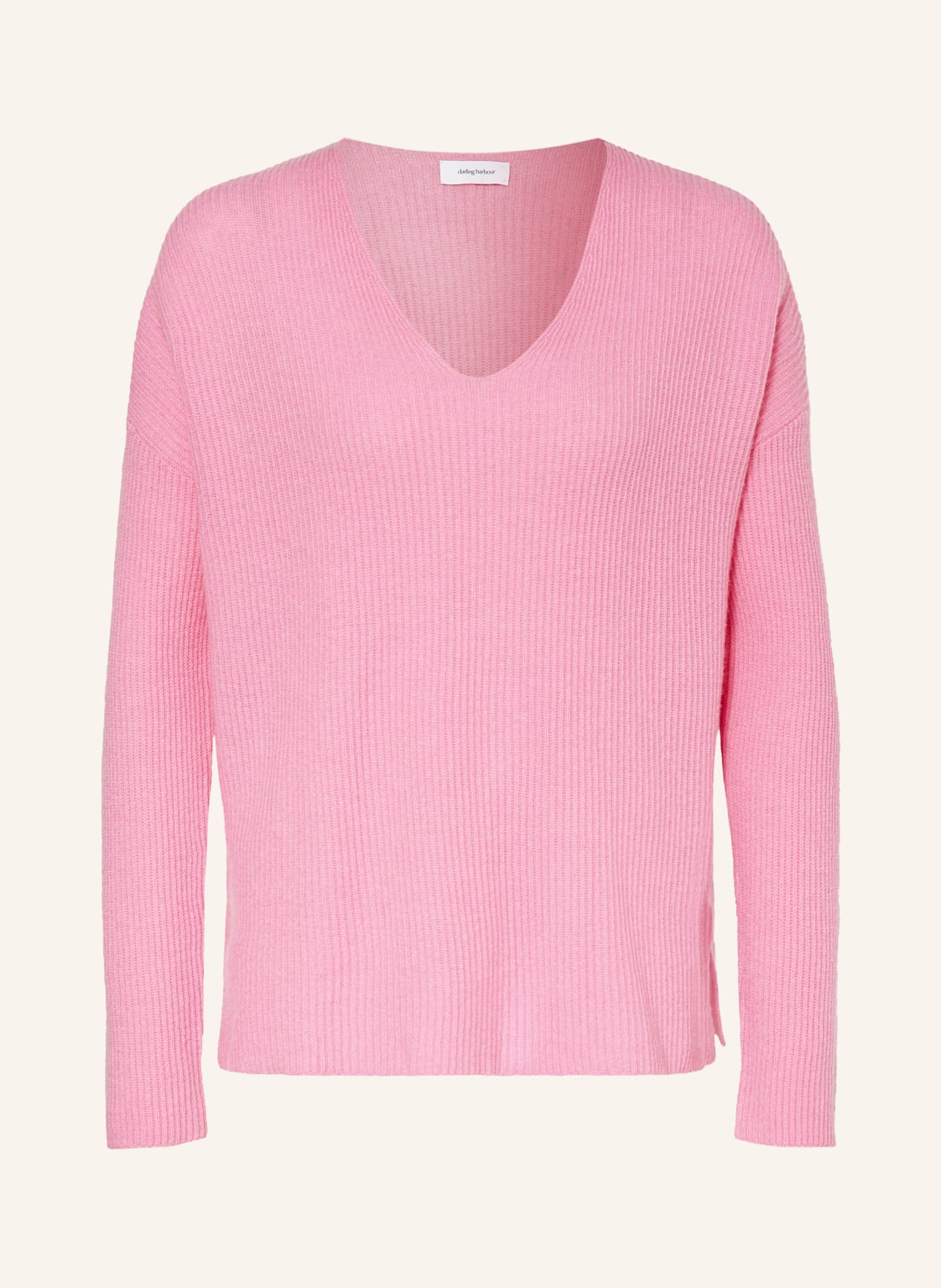 Darling Harbour Cashmere-Pullover rosa von darling harbour