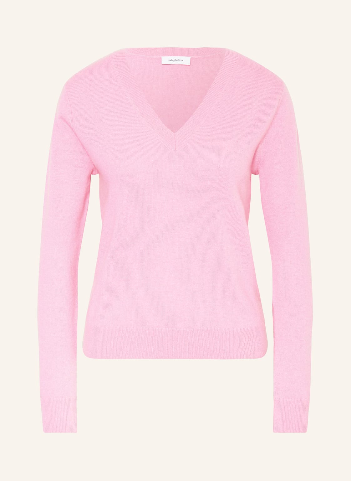 Darling Harbour Cashmere-Pullover rosa von darling harbour