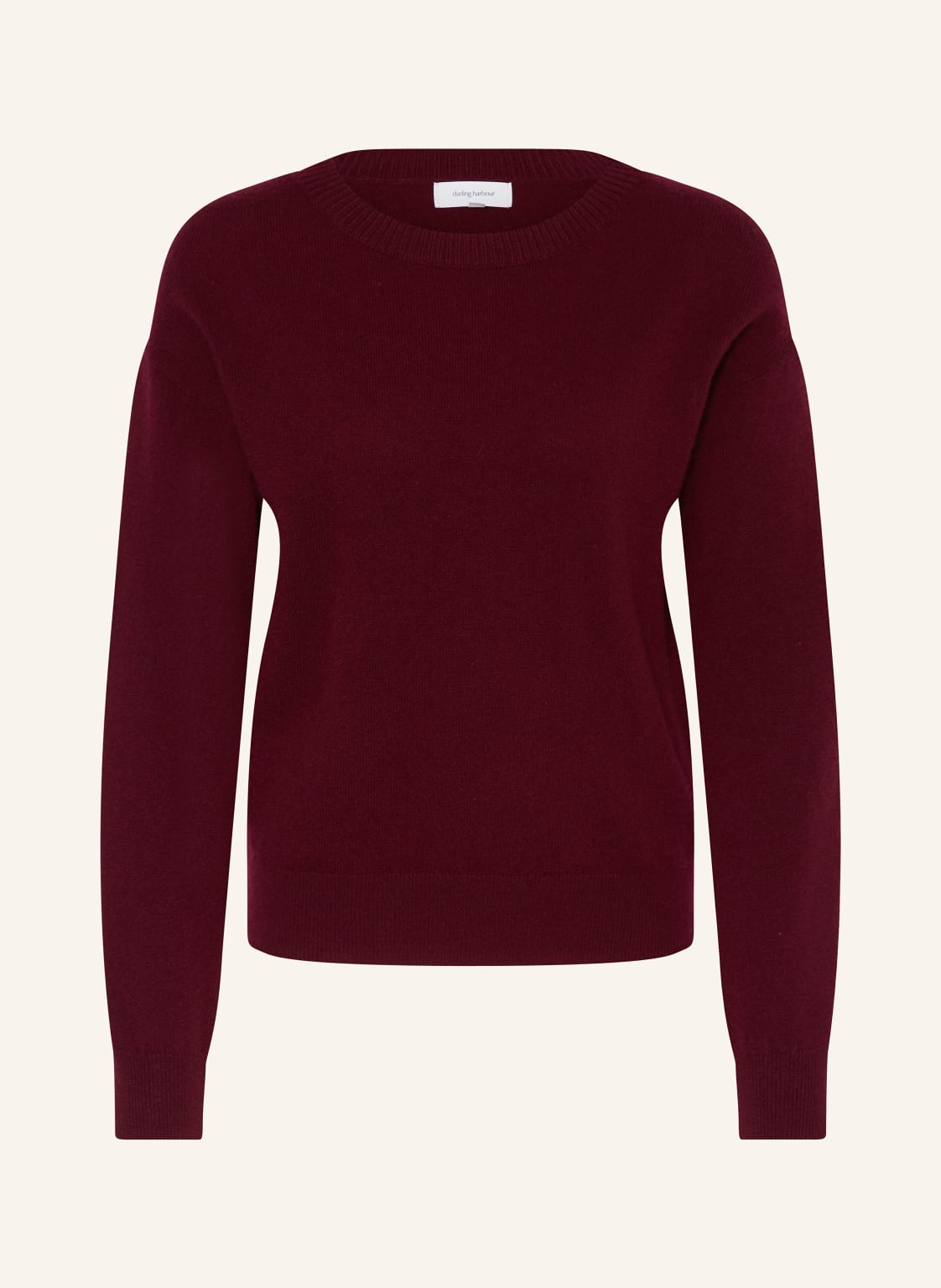 Darling Harbour Cashmere-Pullover rot von darling harbour