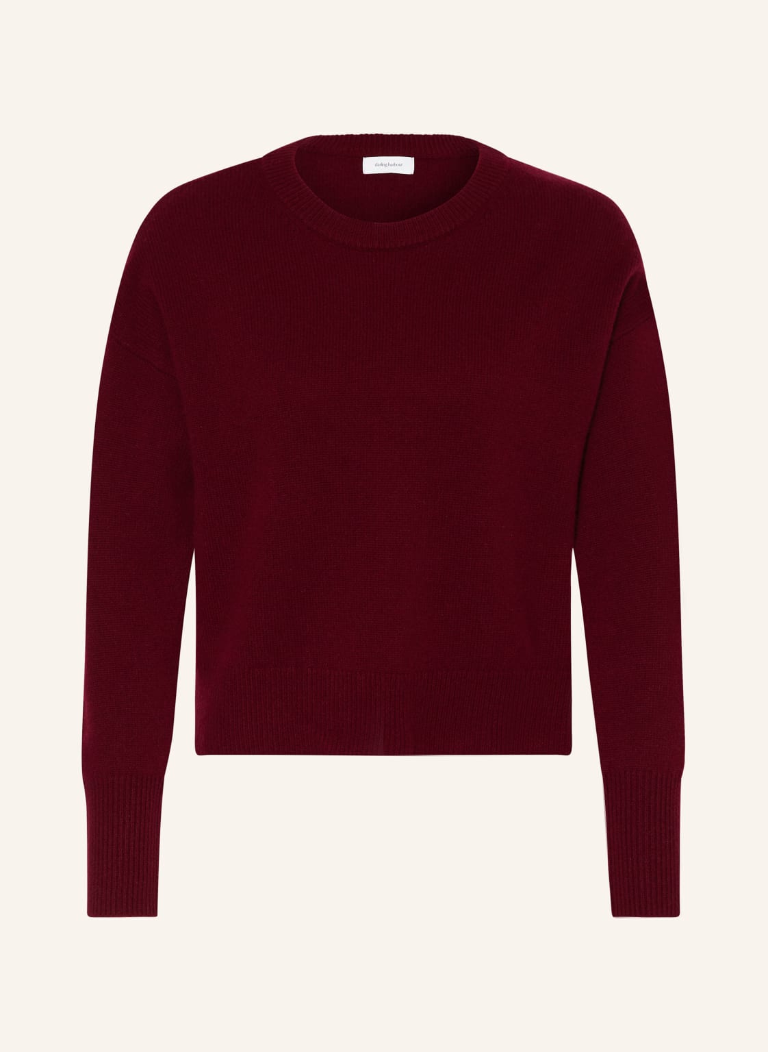 Darling Harbour Cashmere-Pullover rot von darling harbour