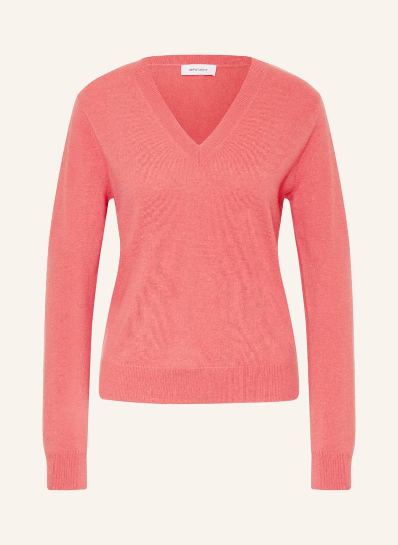 Darling Harbour Cashmere-Pullover rot von darling harbour