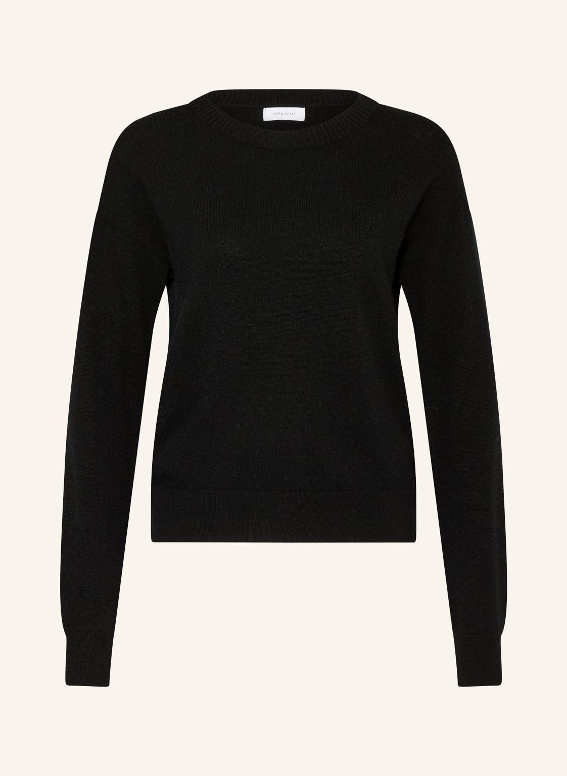 Darling Harbour Cashmere-Pullover schwarz von darling harbour