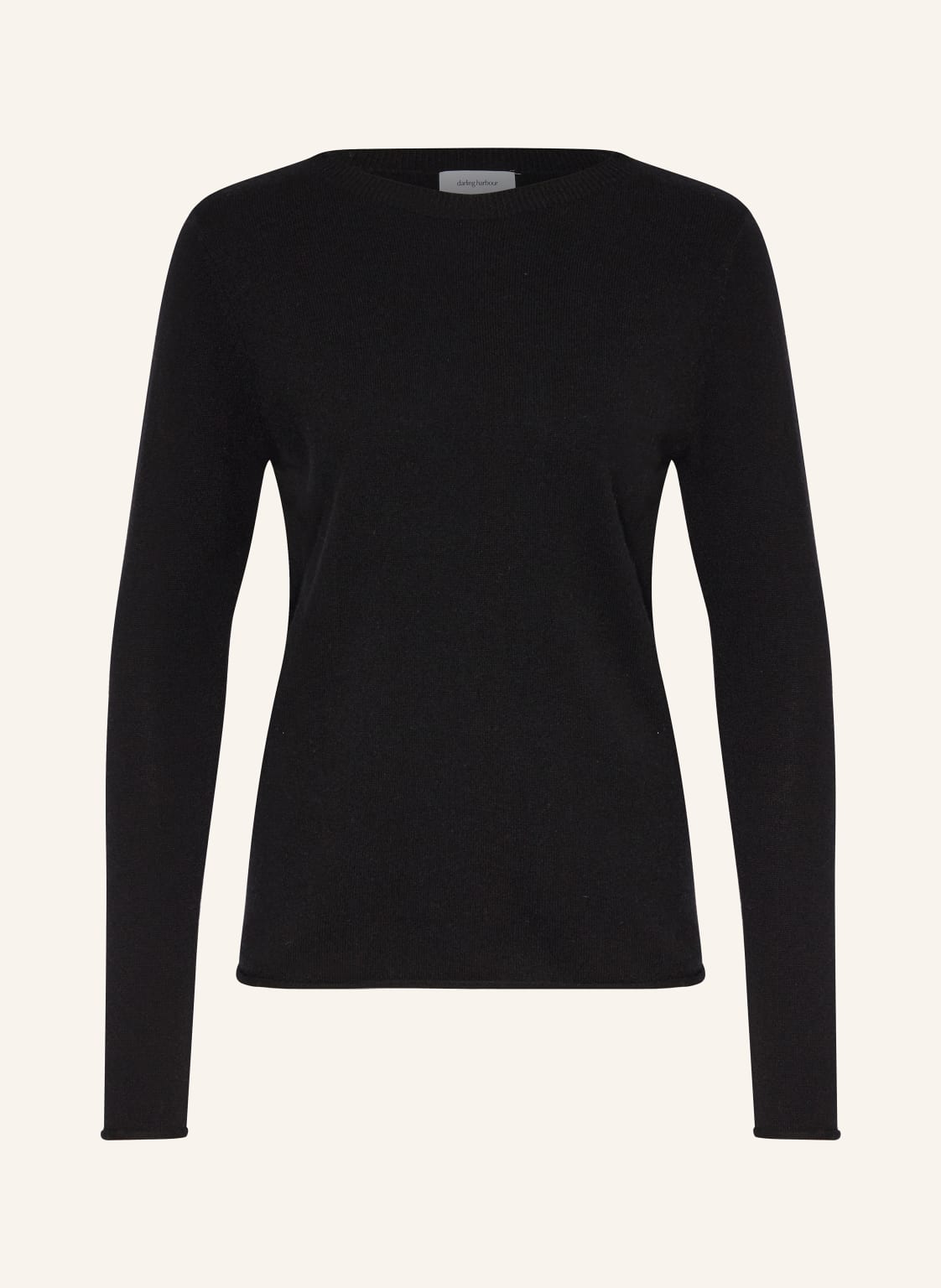 Darling Harbour Cashmere-Pullover schwarz von darling harbour