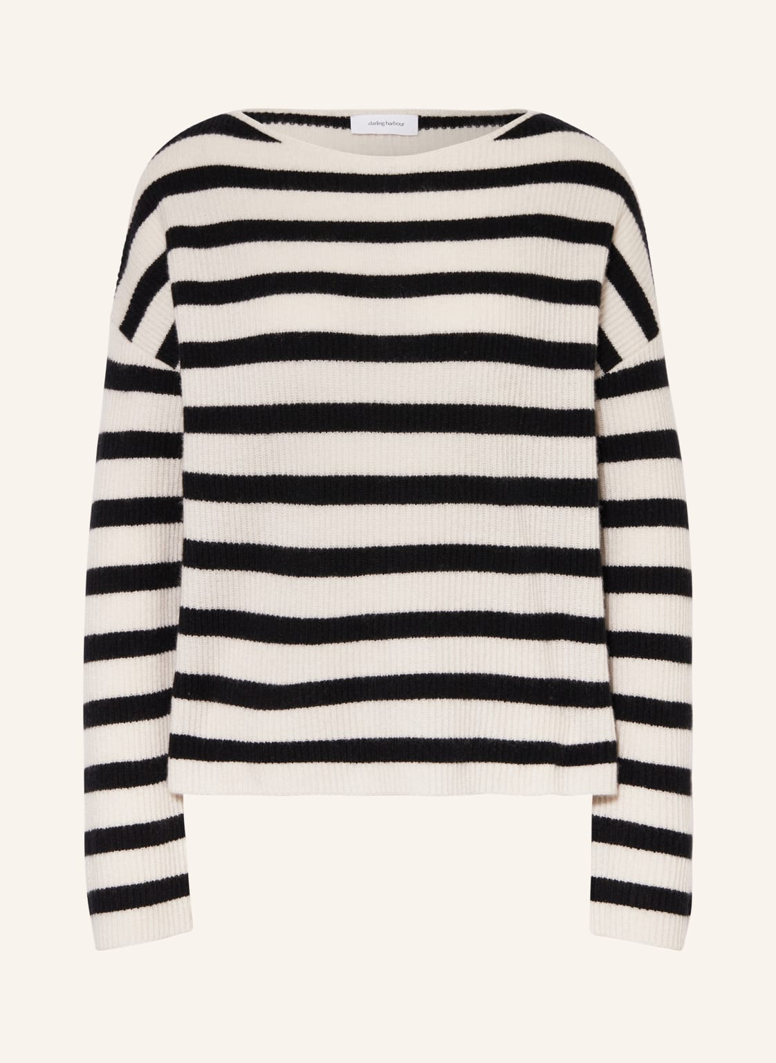 Darling Harbour Cashmere-Pullover weiss von darling harbour