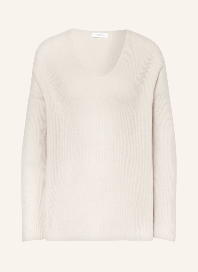 Darling Harbour Cashmere-Pullover weiss von darling harbour