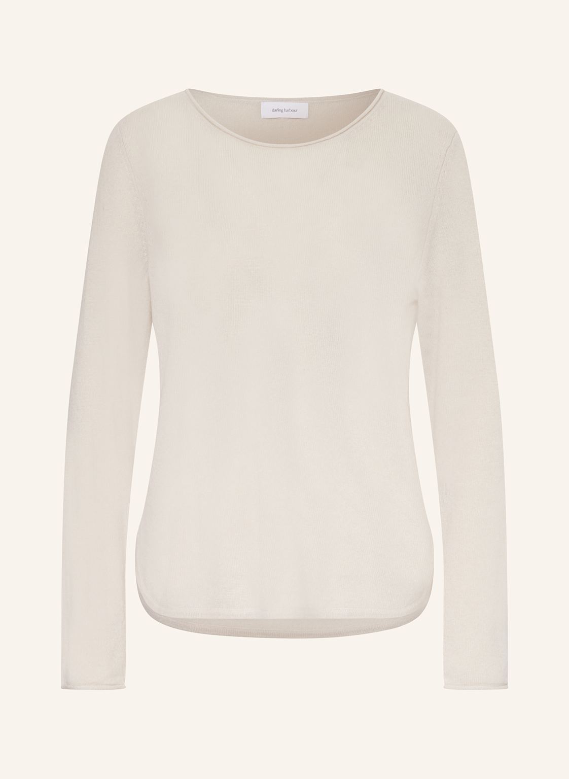 Darling Harbour Cashmere-Pullover weiss von darling harbour