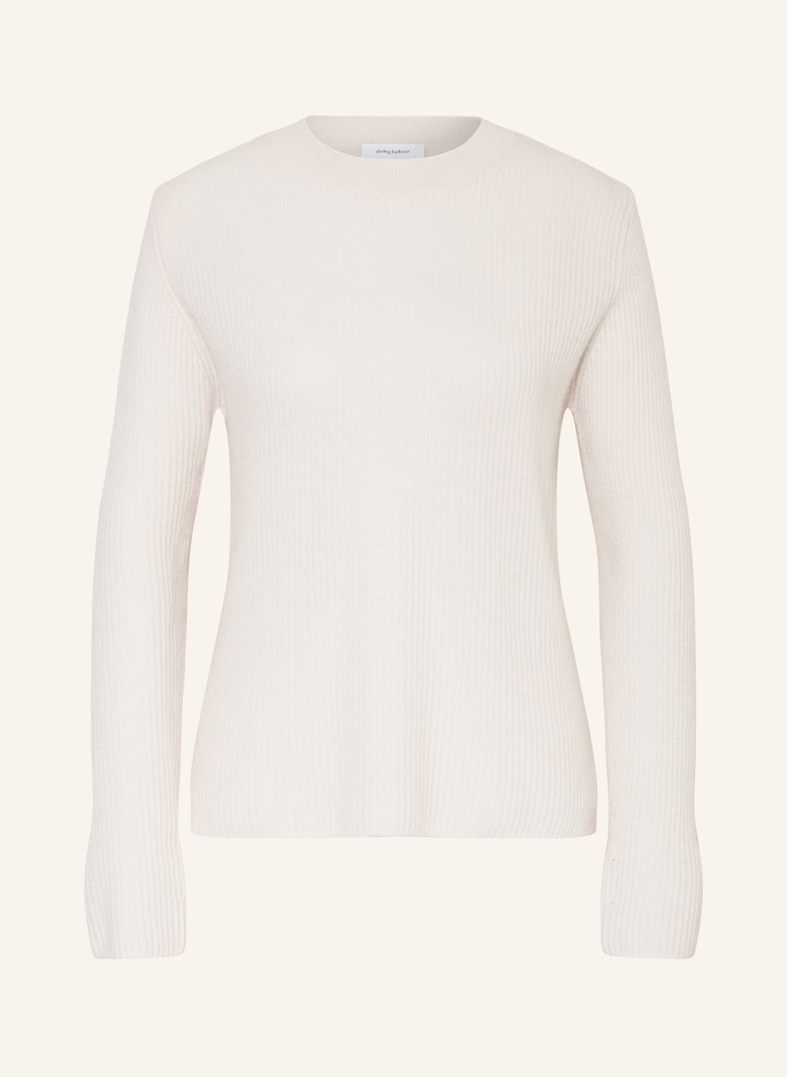 Darling Harbour Cashmere-Pullover weiss von darling harbour