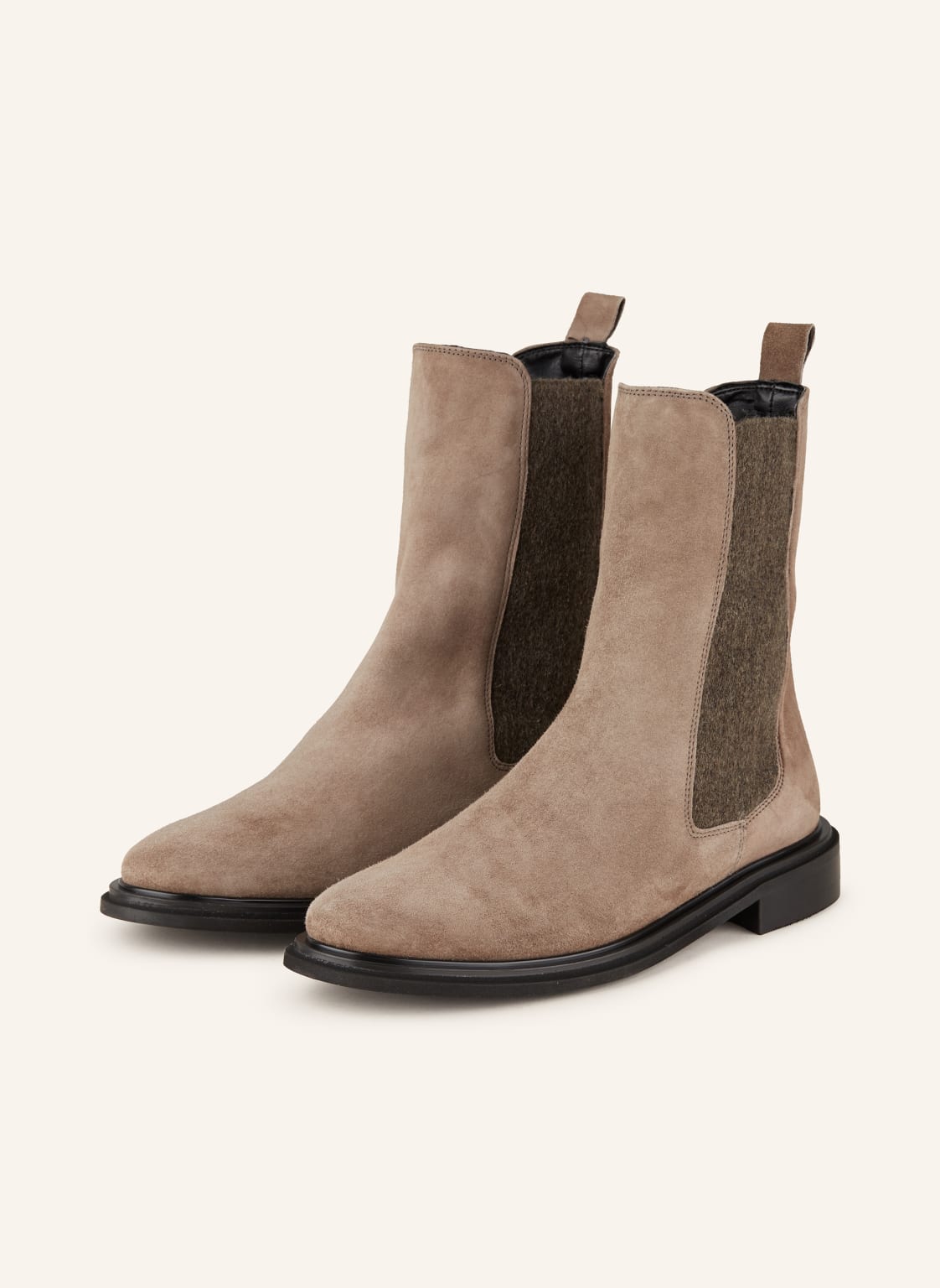 Darling Harbour Chelsea-Boots grau von darling harbour