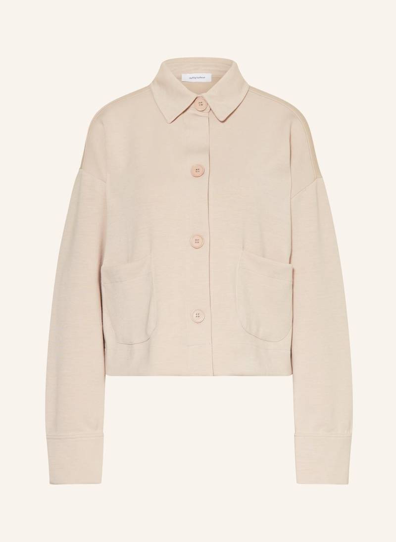 Darling Harbour Jersey-Overjacket beige von darling harbour