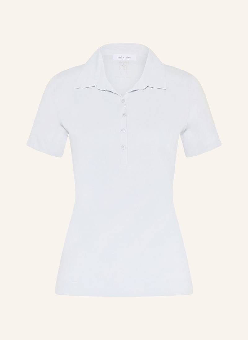 Darling Harbour Jersey-Poloshirt blau von darling harbour