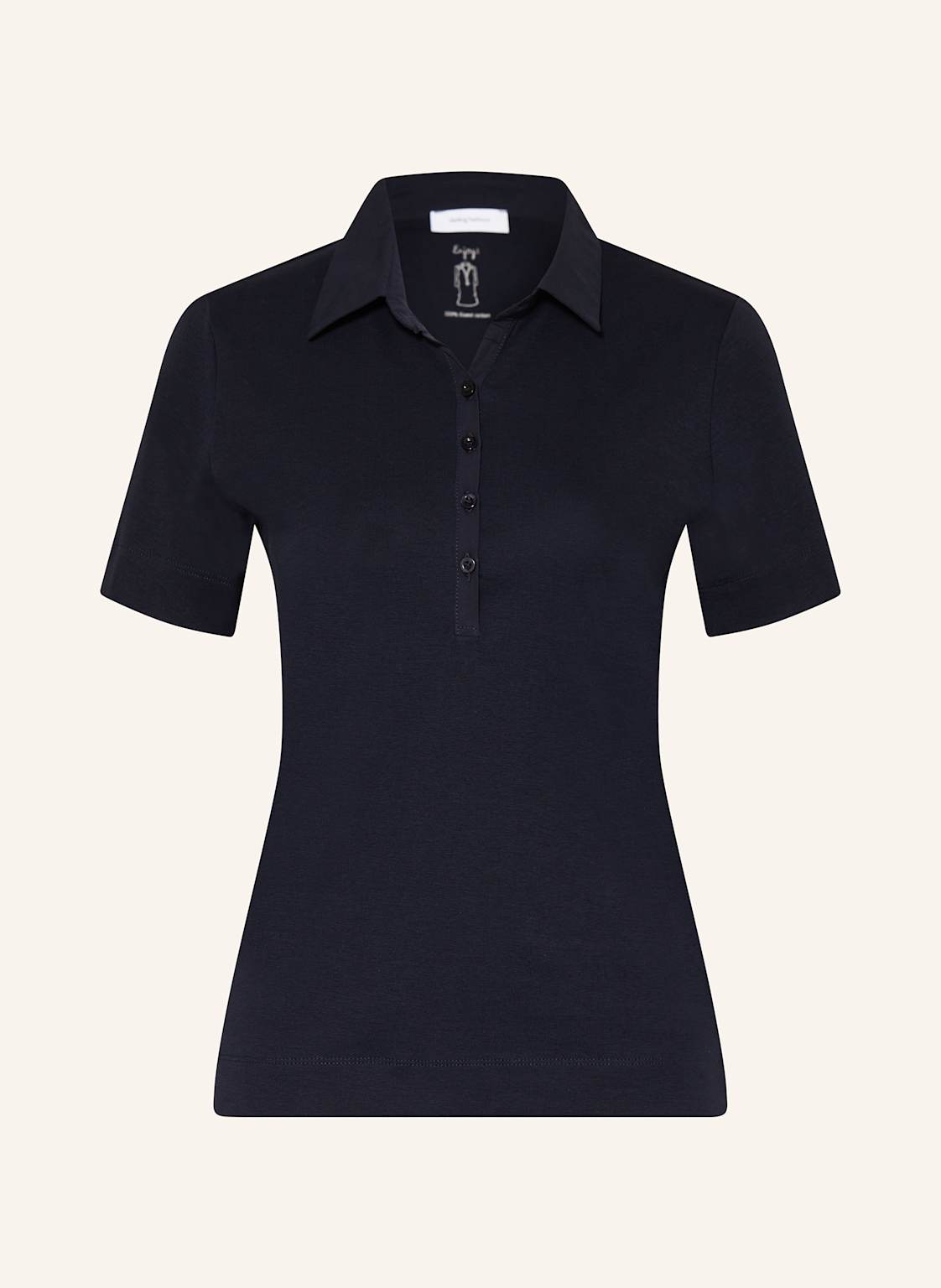 Darling Harbour Jersey-Poloshirt blau von darling harbour