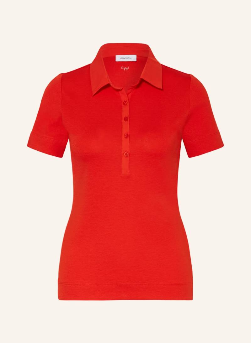 Darling Harbour Jersey-Poloshirt rot von darling harbour