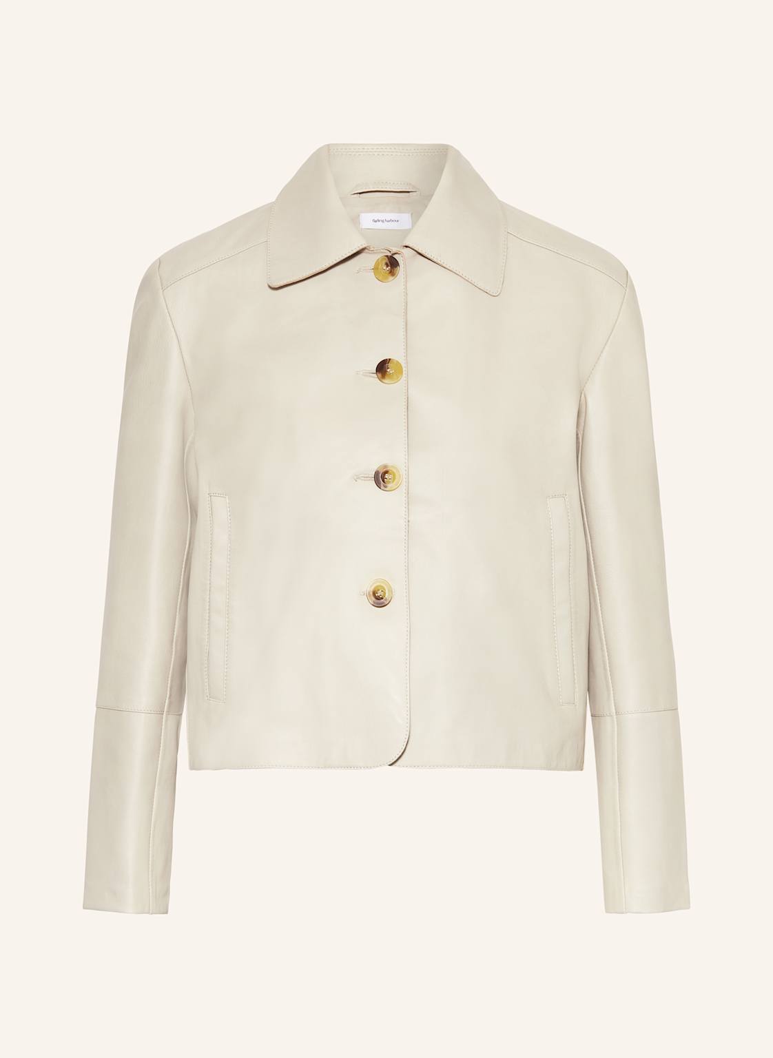 Darling Harbour Lederjacke beige Darling Harbour Lederjacke beige von darling harbour