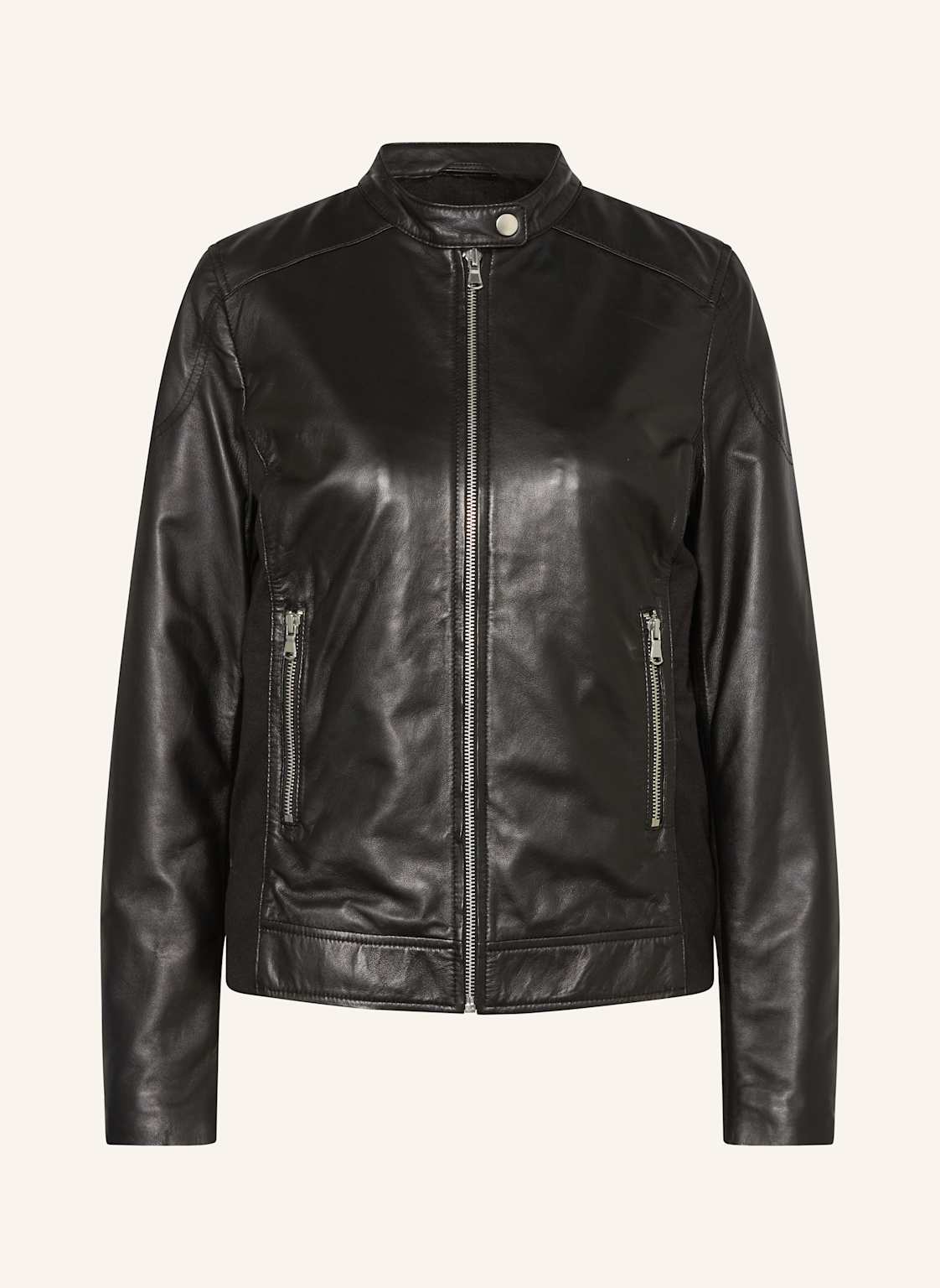 Darling Harbour Lederjacke schwarz von darling harbour