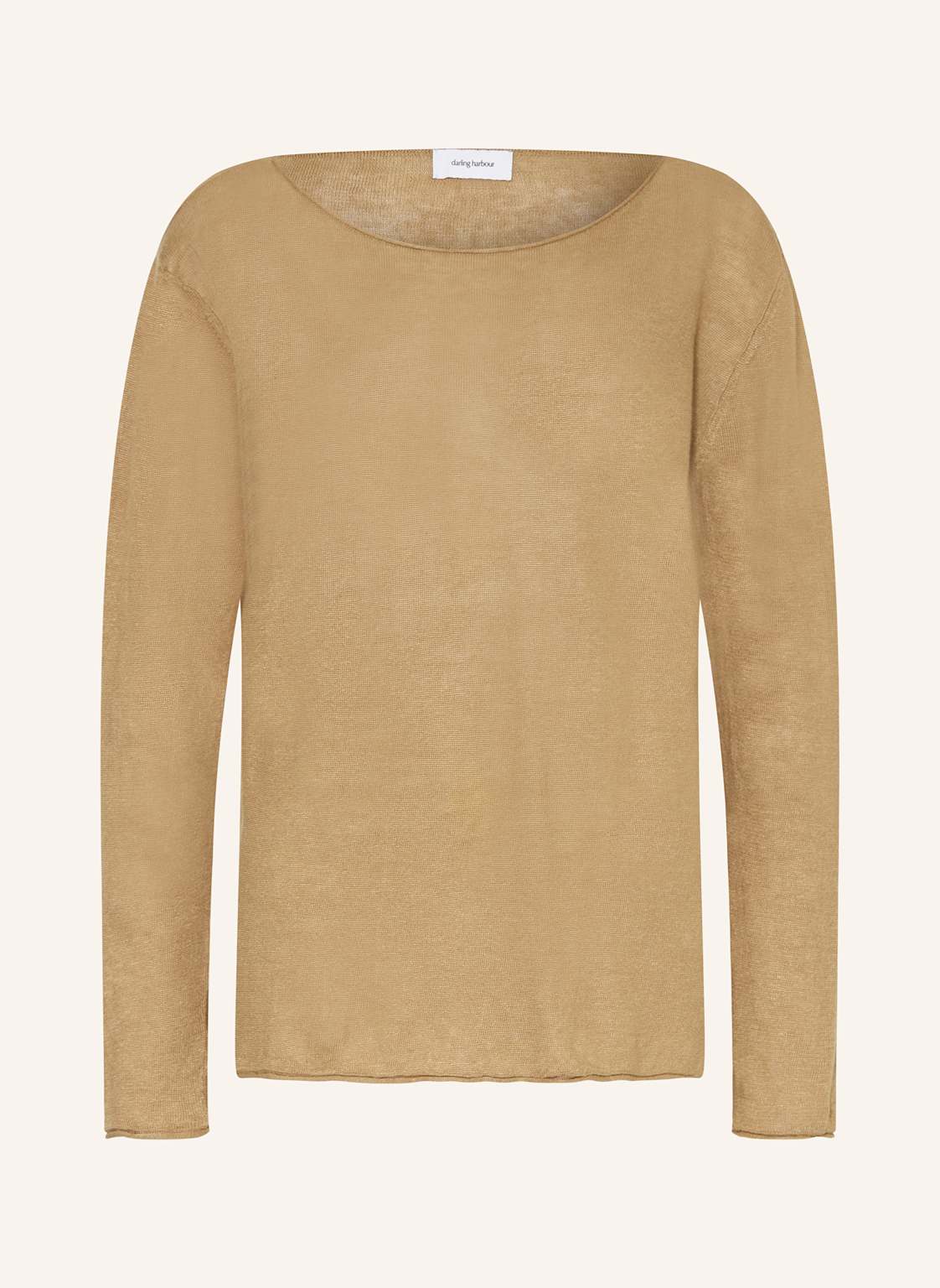 Darling Harbour Leinenpullover beige Darling Harbour Leinenpullover beige von darling harbour