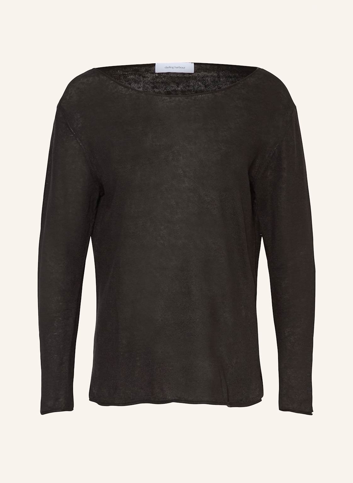 Darling Harbour Leinenpullover schwarz Darling Harbour Leinenpullover schwarz von darling harbour