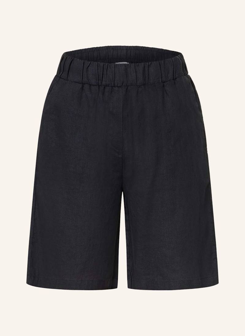 Darling Harbour Leinenshorts schwarz von darling harbour