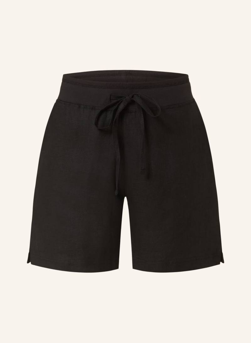 Darling Harbour Leinenshorts schwarz von darling harbour