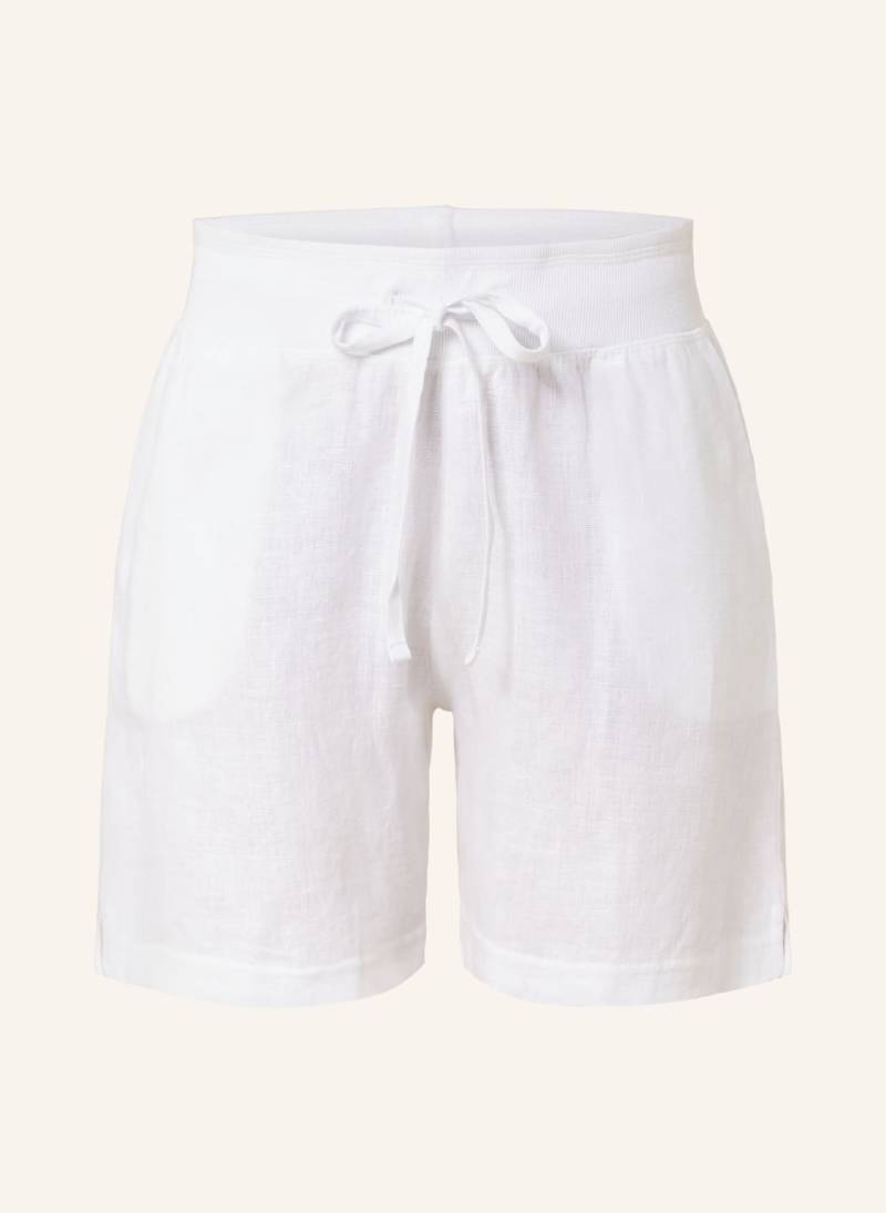 Darling Harbour Leinenshorts weiss von darling harbour