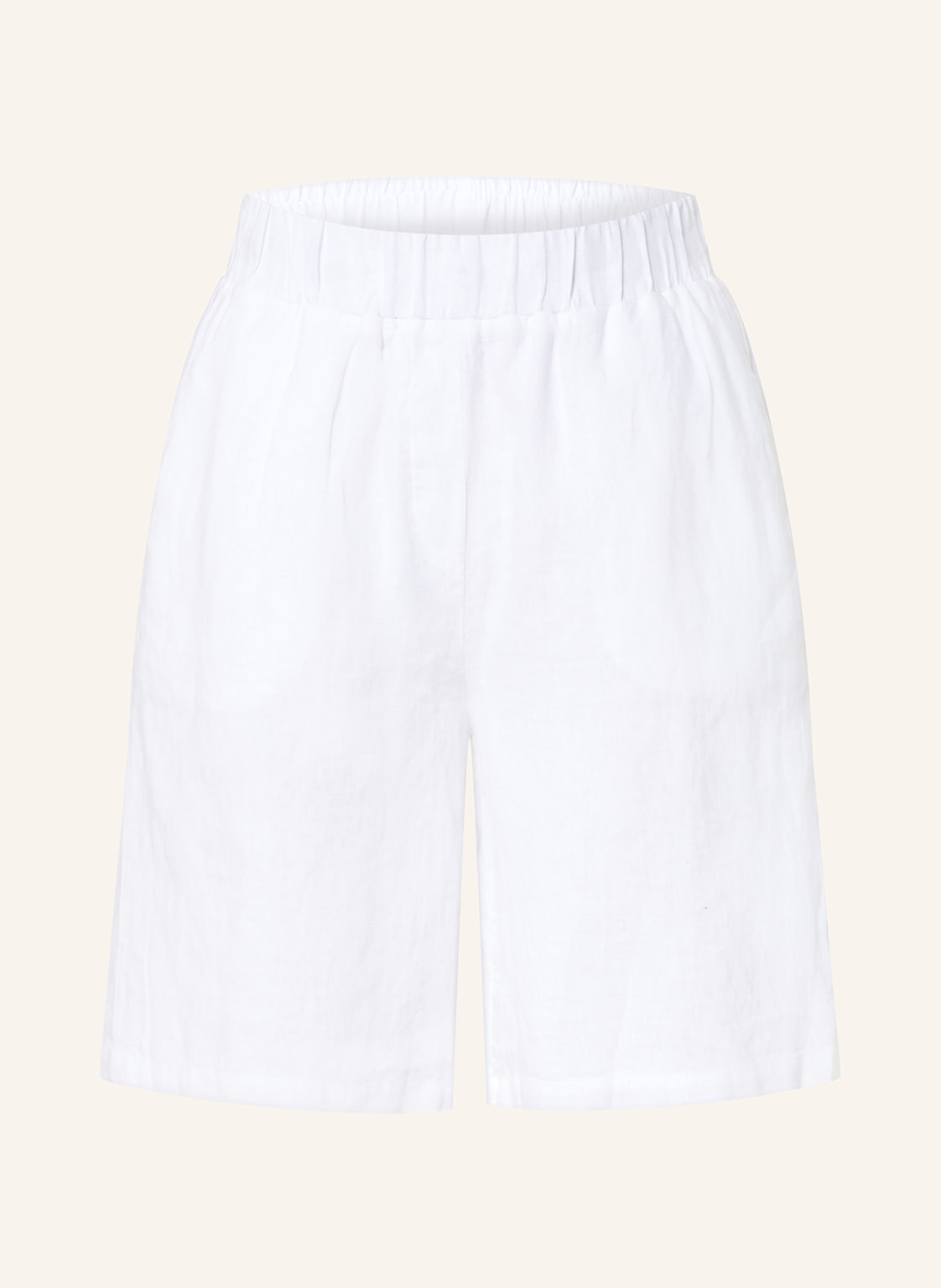 Darling Harbour Leinenshorts weiss von darling harbour