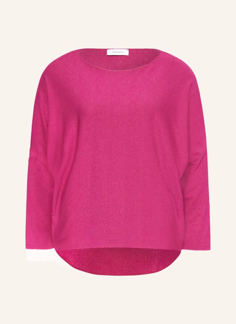 Darling Harbour Longsleeve Mit Glitzergarn pink von darling harbour