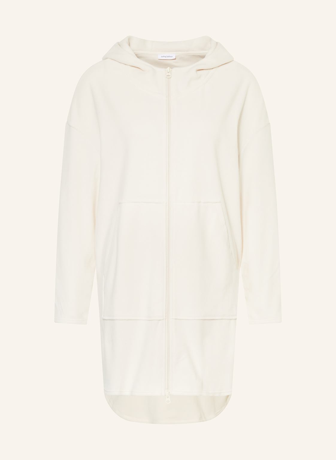 Darling Harbour Lounge-Fleecejacke weiss Darling Harbour Lounge-Fleecejacke weiss von darling harbour