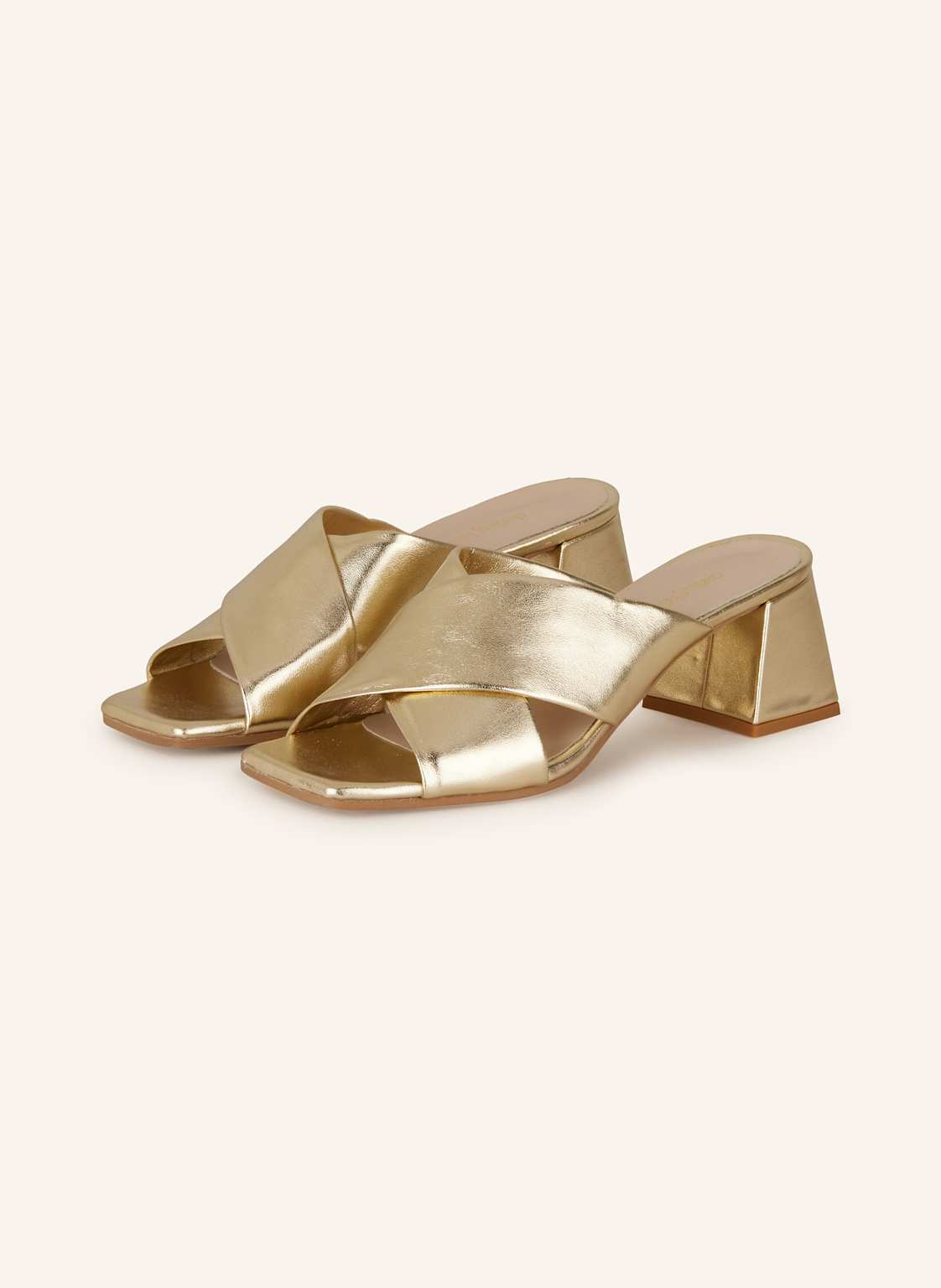 Darling Harbour Mules gold von darling harbour