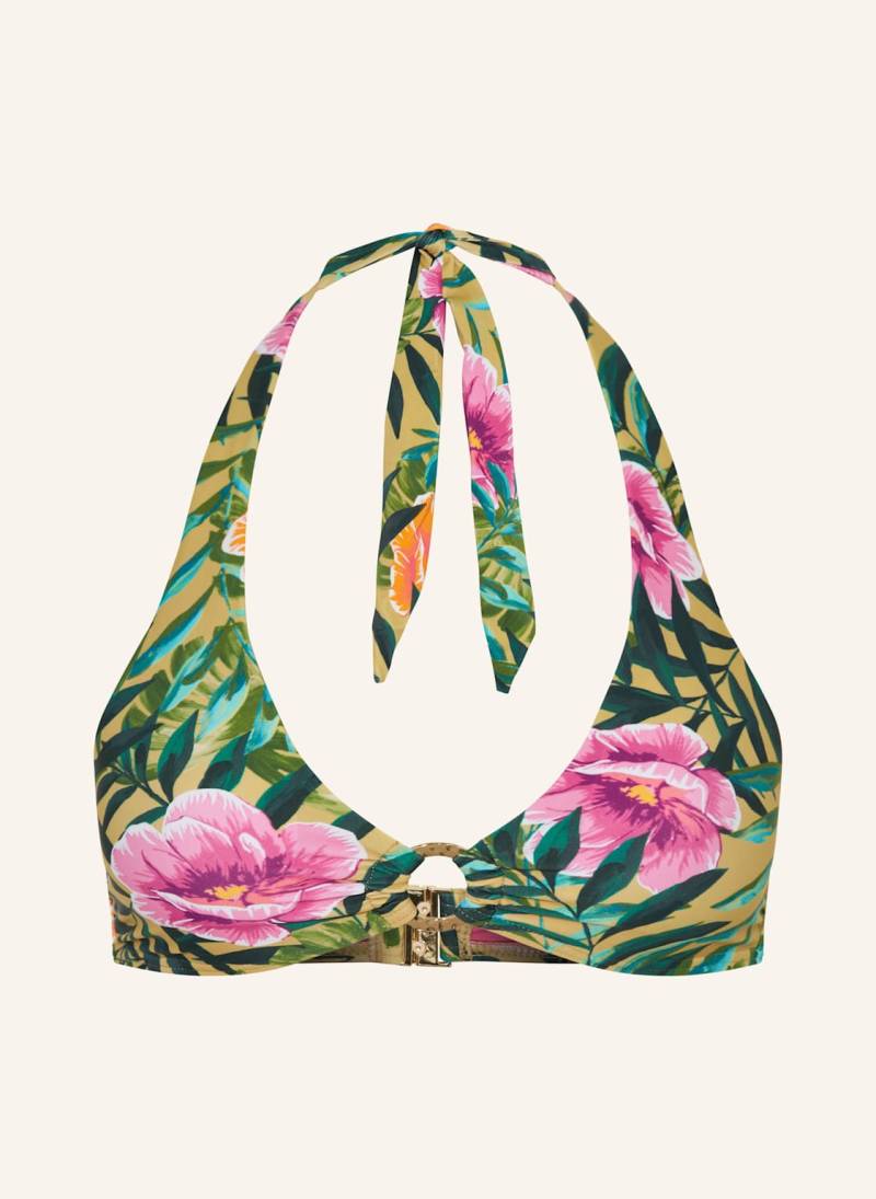 Darling Harbour Neckholder-Bikini-Top gruen von darling harbour