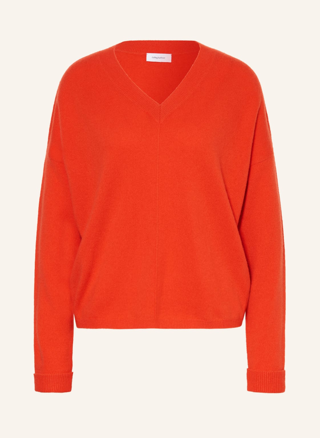 Darling Harbour Oversized-Pullover Aus Cashmere orange von darling harbour