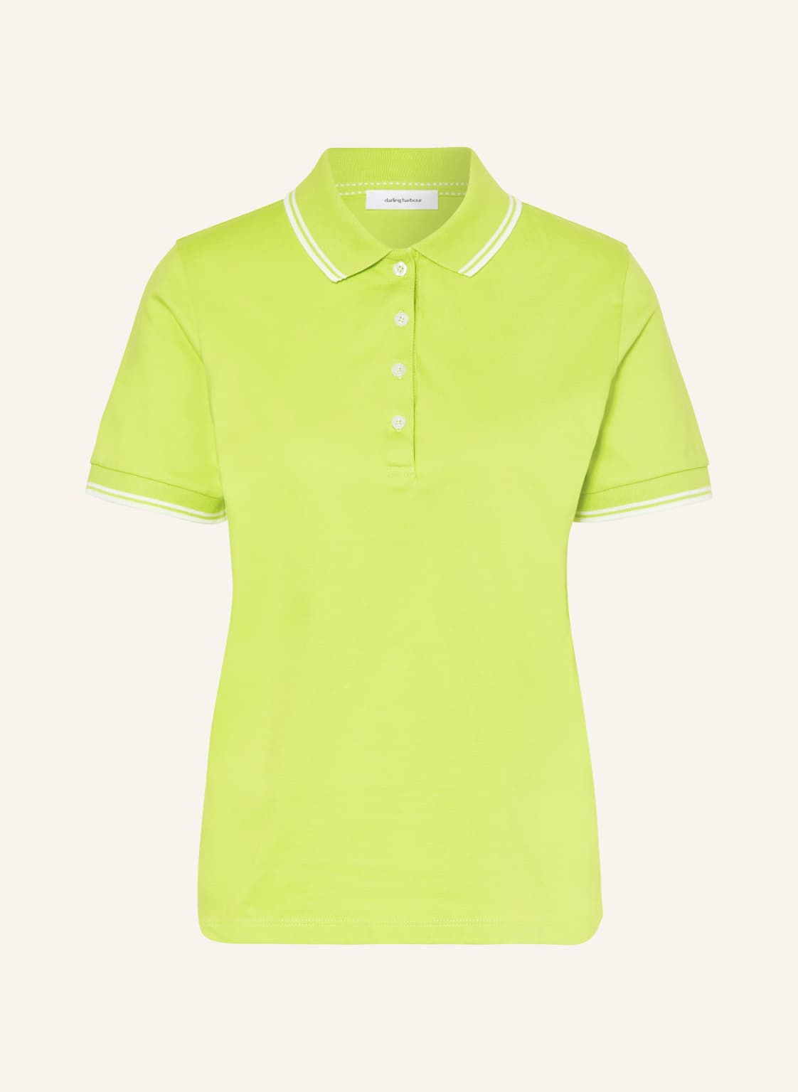 Darling Harbour Pique-Poloshirt gruen von darling harbour